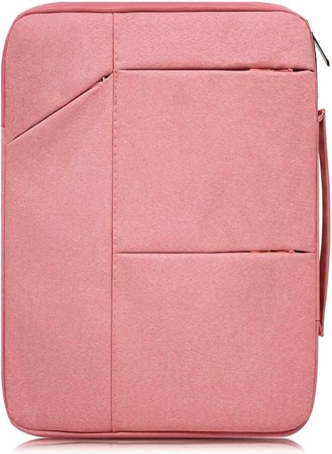 15.6 Inch Laptop Sleeve for Acer Aspire 1/3/5, Chromebook, SGIN, Lenovo IdeaPad, Dell Inspiron, ASUS Vivobook, HP - Compatible With Multiple Brands - Pink